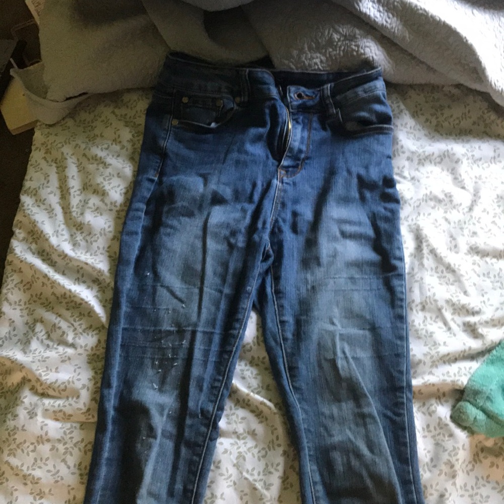 Mid Wash Jeans